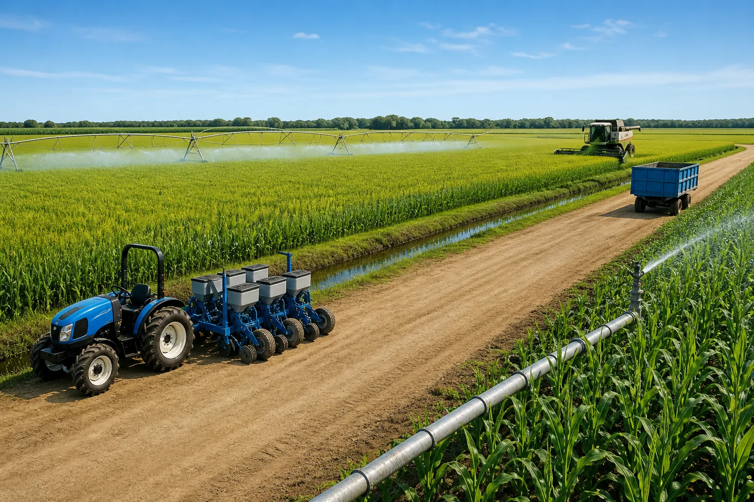 Post-Harvest Processing equipment for farming operations