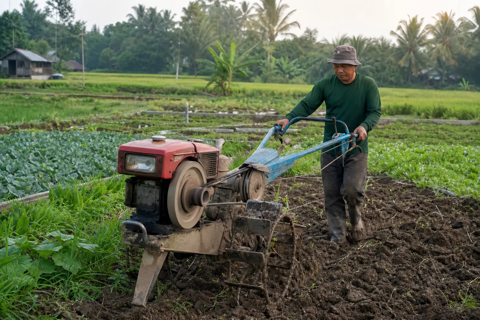 Walk-Behind Tractor for agricultural applications