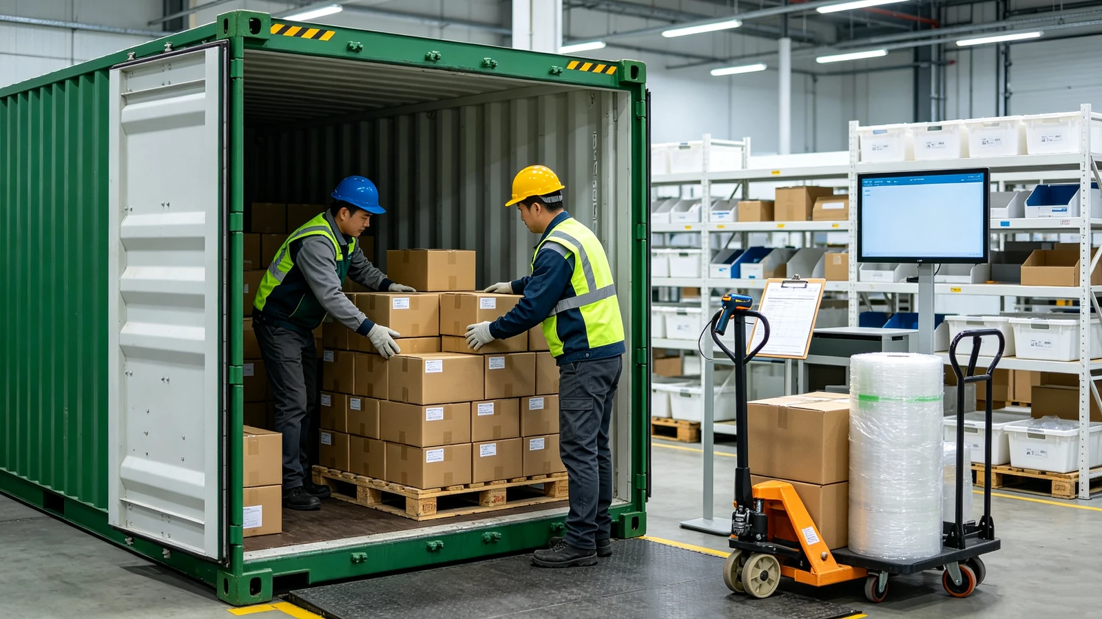 China export packing and shipping