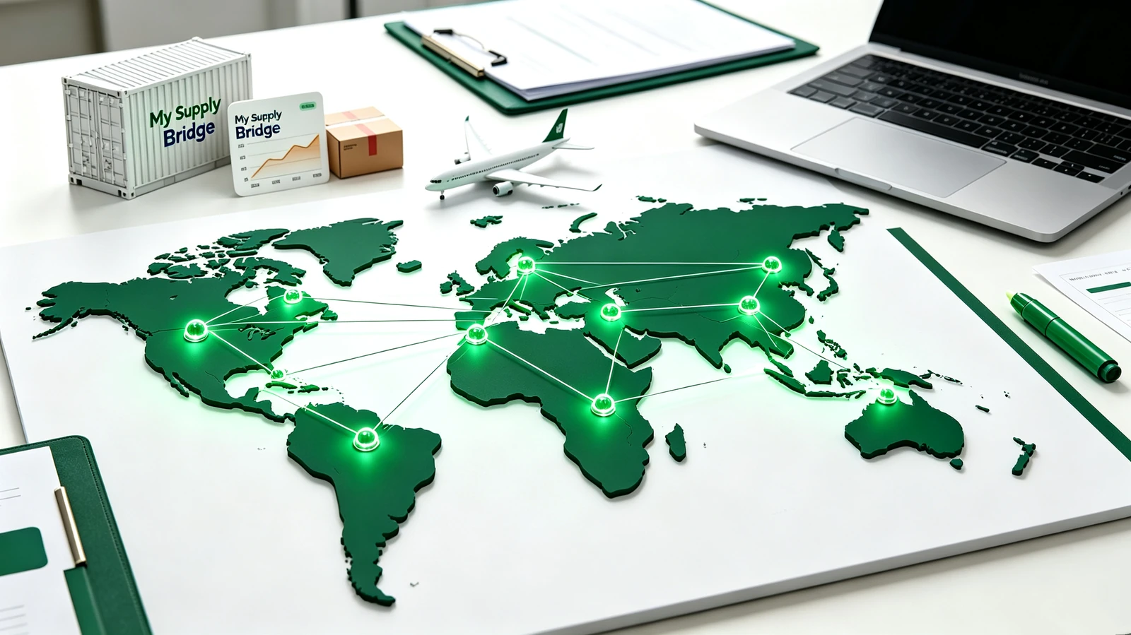 Global supply chain network