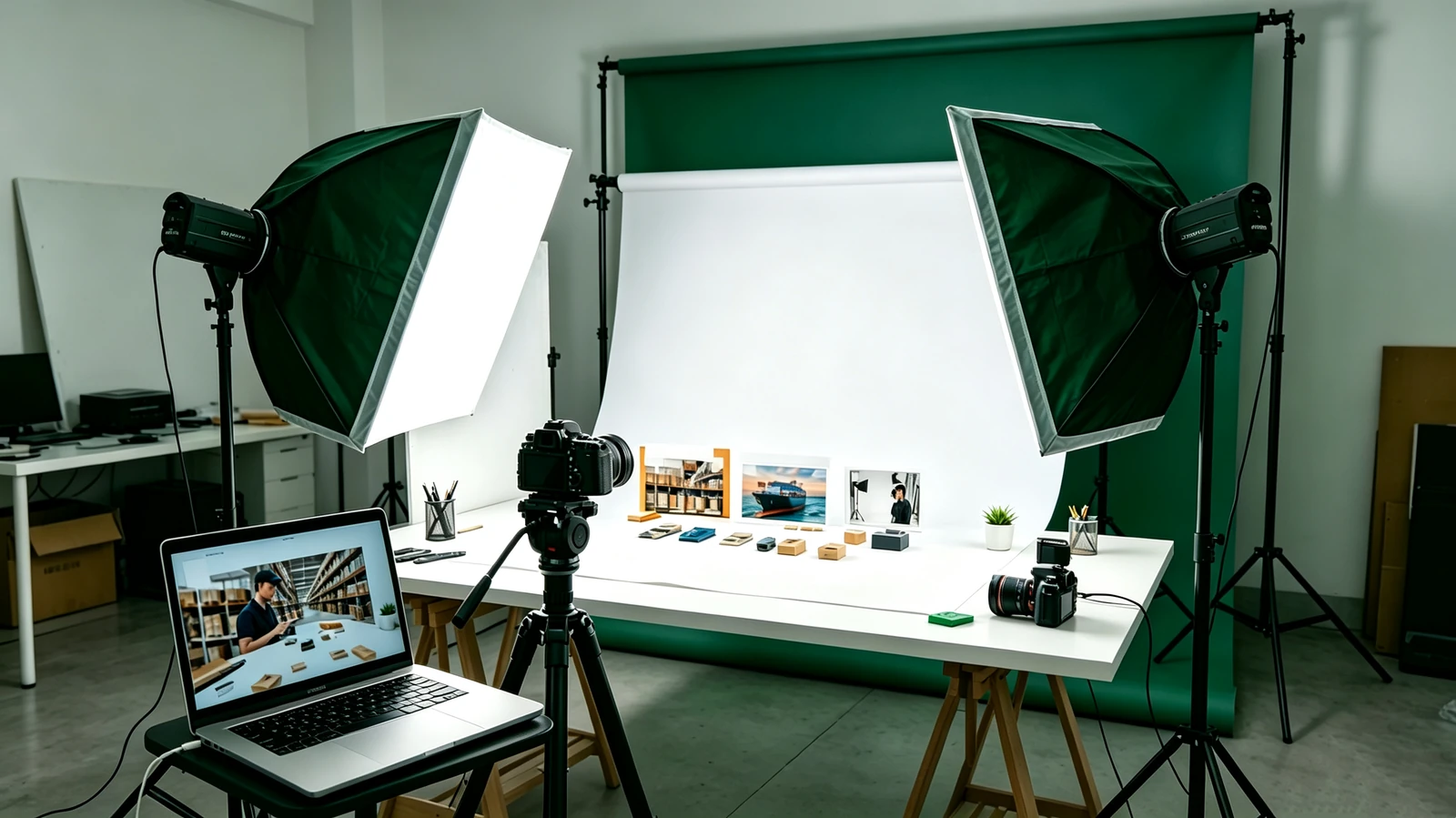 Product photography studio