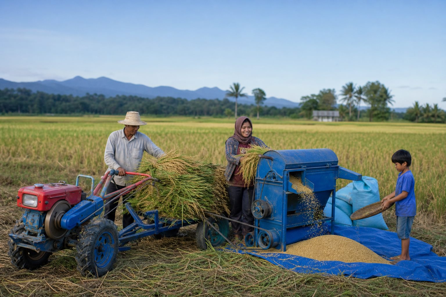 Rice farming solution